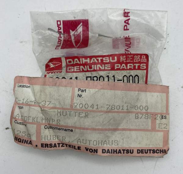 Mutter Daihatsu 90041-78011